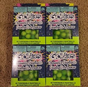 Goblies Throwable Paintballs - Green - 4 boxes
